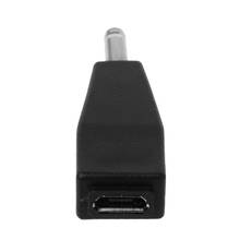 Micro usb fêmea para dc 3.5x1.35mm, plugue macho conversor de entrada, adaptador de carregamento para usb, hub, luz de led ventilador 2024 - compre barato