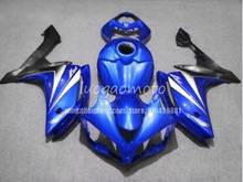 Kit de carrocería de plástico ABS para Yamaha, kit de carenados de inyección de molde de inyección, color negro y azul, para Yamaha YZFR1 2007 2008 YZF-R1 07 08 YZF R1 2024 - compra barato