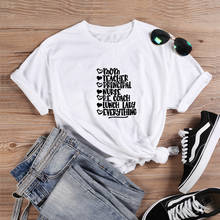 Mom Teacher Funny T Shirts Women Short Sleeve Cotton O-neck Tshirts Women Casual Tee Shirt Femme Ete Top Loose Camiseta Mujer 2024 - buy cheap