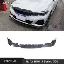 3 unids/set de fibra de carbono parachoques delantero labio divisores de Spoiler para BMW serie 5 G30 G31 G38 deporte 2017 de 2018 de 2019 protector de parachoques 2024 - compra barato