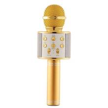 Micrófono inalámbrico de mano con Bluetooth para Karaoke, dispositivo KTV con altavoz para IOS, teléfono Android, ordenador, Karaoke 2024 - compra barato