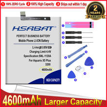 HSABAT 0 Cycle 4600mAh BQ battery 3200 Battery for BQ Aquaris X5 PLUS High Quality Replacement Accumulator 2024 - buy cheap