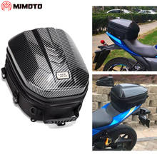 Mochila para motocicleta, bolsa multifuncional à prova d'água com casco resistente, grande capacidade, para assento traseiro de moto 2024 - compre barato