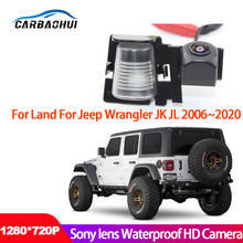 Cámara de aparcamiento de marcha atrás para coche, vista trasera, visión nocturna full HD, impermeable, para Land, Jeep Wrangler JK JL 2006 ~ 2019 2020 CCD 2024 - compra barato