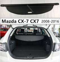 For Rear Trunk Security Shield Cargo Cover For Mazda CX-7 CX7 2008-2016 High Quality Auto Accessories Black Beige 2024 - buy cheap