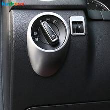 Cubierta de faro Interior mate para coche, cubierta de interruptor, embellecedor, accesorios para Volkswagen, VW Tiguan 2009-2011 2012 2013 2014 2024 - compra barato