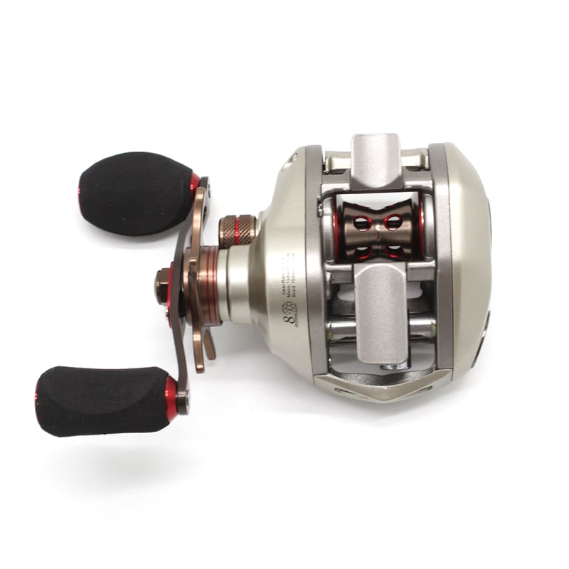 LINNHUE Baitcasting Reel 12+1BB 7.0:1 High Speed Carbon 5.5KG Drag  Waterproof Left Right Hand Reel Carp Fishing Reel Pesca