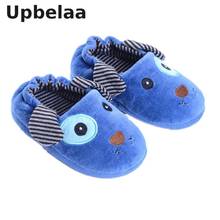 Boys Slippers For Kids Slippers Winter Warm Plush Funny Cartoon Home Indoor Children Slippers Baby Bedroom Floor Shoes 2024 - buy cheap