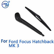 Limpiaparabrisas trasero de 12 pulgadas, Kit de escobilla y brazo para Ford Focus Hatchback MK 3, 2011-2017, 2016, parabrisas, ventana trasera 2024 - compra barato