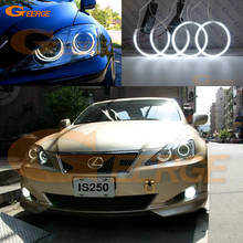 Para lexus is ii is220 is250 is300 is350 IS-F 2005 2006 2007 2008 2009 2010 excelente ultra brilhante ccfl anjo olhos auréola anéis kit 2024 - compre barato