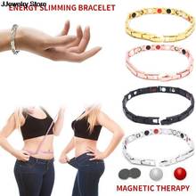 1X Mens Health Energy Bracelet Bangle For Arthritis Twisted Healthy Magnetic Bracelet For Women Power Therapy Magnets 2024 - buy cheap