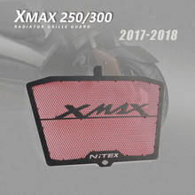 Capa protetora de radiador para motocicleta, grade de proteção para yamaha xmax300 xmax250 xmax 250 300 modelo 2017 2018 2024 - compre barato