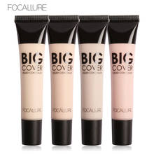 FOCALLURE Big Cover Liquid Concealer Moisturizing Oil-control Waterproof Contour Makeup Face Primer Face Cream Concealer 2024 - buy cheap