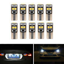 T10 W5W LED Canbus Car Clearance License Plate Lights For Renault Duster Megane 2 3 Logan Clio 4 2 Captur Sandero Laguna 2 2024 - buy cheap