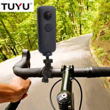 TUYU Aluminum Durable Bike Motorcycle Handlebar Clamp Mount Holder For Xiaomi For Insta 360 One X Video Camera Black Accessories 2024 - buy cheap