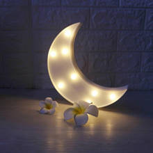 Luz LED 3D de noche para niños, lámpara con forma de Luna, juguete para bebé, decoración Interior, iluminación de inodoro Interior 2024 - compra barato