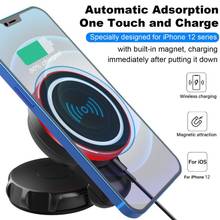 Magnet Wireless Car Charger For IPhone 12 Por Max Fast Wireless Chargers Rotation Car Phone Holder Suitable For Xiaomi Huawei 2024 - buy cheap
