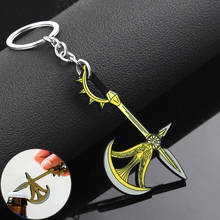 The Seven Deadly Sins Axe Bottle Opener Keychain Nanatsu no Taizai Escanor Divine Axe Rhitta Weapon Key Chain for Men Jewelry 2024 - buy cheap