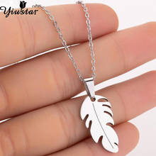 Yiustar Vintage Stainless Steel Pendant Necklace for Women Boys Choker Necklaces Charms Jewelry Fashion Colars Birthday Gifts 2024 - buy cheap