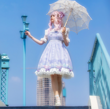 Vestido de fiesta de té de princesa lolita gótico para chica kawaii, vestido vintage de encaje con lazo, bonito estampado victoriano 2024 - compra barato