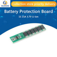 1S 15A 3.7V Li-ion 6MOS BMS PCM Battery Protection Board PCM for 18650 Lithium Lion Battery 2024 - buy cheap