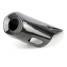 Silenciador de carbono para cano de escape, capa protetora para cano de escape de yamaha mt07, fz07, 2014-2018, 2014, 2015 2024 - compre barato