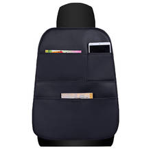 Car Seat Back Cover Mat Protector Anti-kick Pad Waterproof Storage Pockets Accessories NR-shipping 2024 - buy cheap