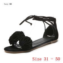 Summer Style Shoes Slides Women Flat Sandals Woman Shoes Flip Flops Slippers Gladiator Sandals Small Plus Size 31 - 50 2024 - buy cheap