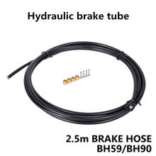 BH59 BH90 Bike brake hose MTB Hydraulic Disc brake tube 2.5M Connector Insert Olive Set hydraulic brake line tube 2024 - buy cheap