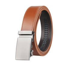 Famous Brand Belt Men Top Quality Genuine Luxury Leather Belts for Men Strap Male Metal Automatic Buckle 3.5cm Golf Belt 2024 - buy cheap