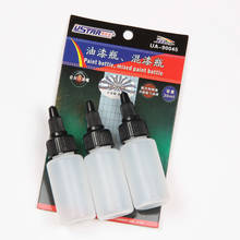 3pcs/set U-STAR UA-90045 Paint Bottle,30ml Mixed Paint Bottle,Made in TaiWan, 2024 - buy cheap