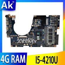 AK UX303LA Laptop motherboard For Asus UX303LA UX303LB UX303LN UX303L UX303 Teste mainboard original 4g RAM I5-4210U 2024 - buy cheap