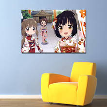 The Idolmaster Cinderella Girls Animation Poster Canvas Print Painting Wall Art for Living Room Home Decor 2024 - buy cheap