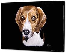 Letrero de estaño para decoración del hogar, placa de Metal decorativa, 30x40 cm, Animal, refugio, pintura de Beagle 2024 - compra barato