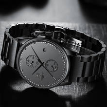 Повседневные спортивные мужские часы CHEETAH мужской роскошный бренд часов, водонепроницаемые кварцевые наручные часы из нержавеющей стали, мужские часы 2024 - купить недорого