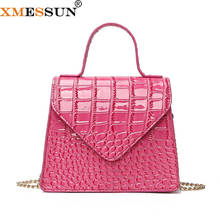 XMESSUN 2021 New Crocodile Pattern Handbags Women Fashion Trendy Shoulder Messenger Bag High Quality Chain Travel Bags ins H371 2024 - buy cheap