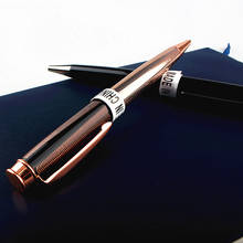 Bolígrafo azul de 0,7mm de alta calidad para escritura, bolígrafo de lujo para Bolígrafo de Metal, regalos de negocios, suministros de oficina y escuela, papelería, 03723 2024 - compra barato
