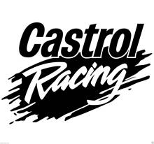 For 2Pcs Set of 2 Castrol Racing Oil Decal Sticker  Car Styling 2024 - buy cheap