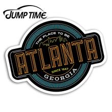 Jump Time for Atlanta Georgia Vinyl Stickers USA Cool Sticker Laptop Luggage Auto Bumper Motor Decal Waterproof Car Accessories 2024 - buy cheap