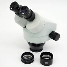 FYSCOPE-Binocular con Zoom estéreo, microscopio corporal WF10X/20 SZM2.0X SZM0.5X 2024 - compra barato