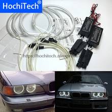 HochiTech для BMW E36 E38 E39 E46 3 5 7 Серия ксеноновые фары Автомобильный Стайлинг CCFL ангельские глаза демона комплект Теплый Белый Halo Кольцо 2024 - купить недорого