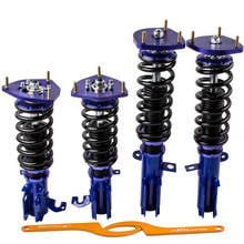 Пружинные стойки Coilover для Toyota Corolla E90, E100, E110, AE92-AE111, 88-99, регулируемая высота 2024 - купить недорого