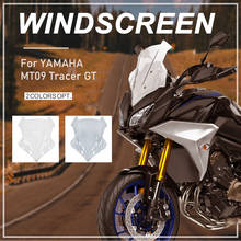 For Yamaha MT09 Tracer 900 GT 2018 2019 2020 FJ09 Windshield Windscreen Wind Deflector Flyscreen Double Bubble MT FJ 09 Parts 2024 - buy cheap