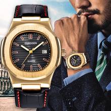 Для мужчин s часы лучший бренд класса люкс Хронограф золото Для мужчин часы Quatz цифровые светодиодные спортивные часы Для мужчин мужской часы человек Водонепроницаемый наручные часы 2024 - купить недорого