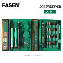 38In1 Mini Multi Screwdriver Set of Screw Driver Bit Set Precision Set For Phone Watch Tablet Electronic Device Hand Tool kit 2024 - buy cheap