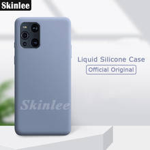 Skinlee For OPPO Find X3 Lite Case Full Protection Soft Liquid Silicone Cover For OPPO Find X3 Pro NEO Shockproof Phone Case 2024 - buy cheap