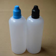 Garrafa conta-gotas de plástico de 120 ml, com tampa para crianças e ponta conta-gotas longa, frasco conta-gotas de plástico vazio, dhl grátis 2024 - compre barato