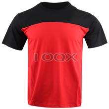 Free shipping Moto gp For Honda Tean Black/Red T-shirt Motorbike Racing Cotton Men's T-shirt 2024 - buy cheap
