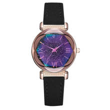 Hot Sale Women Watches Fashion Leather Strap  Dial Ladies Quartz Wristwatch  Romantic Starry Sky Clock Gift Zegarki Damskie Fi 2024 - buy cheap