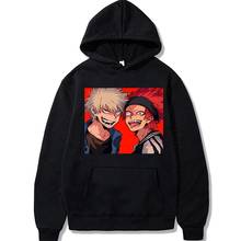 New Japanese Anime My Hero Academia Hoodies Cool Long Sleeve Printing Pullover S-3XL Men Hoodies Women Streetwear 2024 - buy cheap